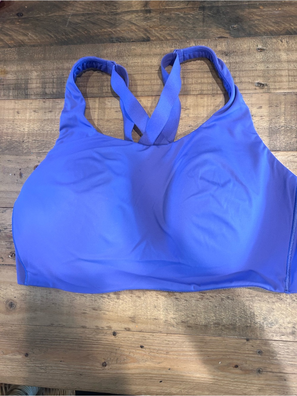lululemon athletica Purple Cross-Back Sports Bra